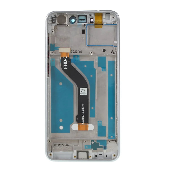 For Huawei P8 Lite (2017)/Honor 8 Lite Grade B LCD Screen and Digitizer Assembly + Frame Part (without Logo) - White - 2