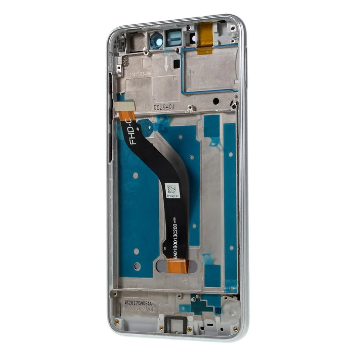 For Huawei P8 Lite (2017)/Honor 8 Lite Grade B LCD Screen and Digitizer Assembly + Frame Part (without Logo) - White - 4
