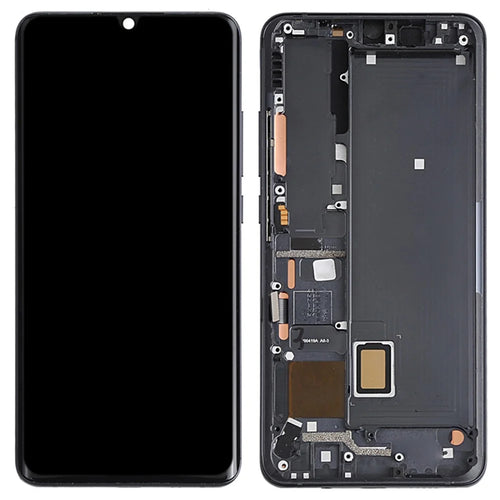 For Xiaomi Mi Note 10/CC9 Pro/Note 10 Pro Grade S OEM AMOLED Screen and Digitizer Assembly + Frame Replace Part (without Logo) (Visionox Version) - Black - 1