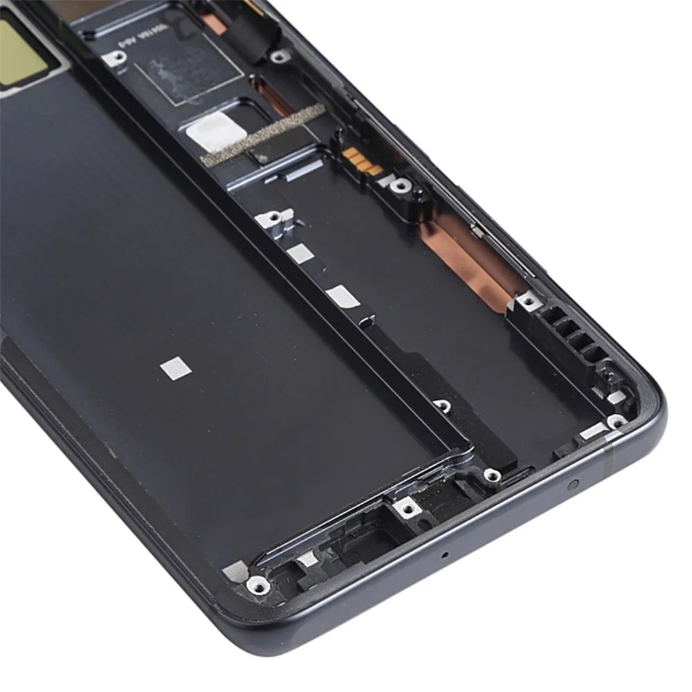 For Xiaomi Mi Note 10/CC9 Pro/Note 10 Pro Grade S OEM AMOLED Screen and Digitizer Assembly + Frame Replace Part (without Logo) (Visionox Version) - Black - 4