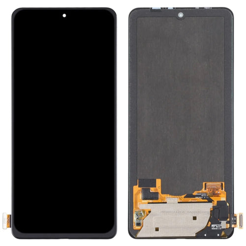 For Xiaomi Black Shark 4 SHARK PRS-H0 / Black Shark 4 Pro SHARK PRS-A0 Grade S OEM AMOLED Screen and Digitizer Assembly Replace Part (without Logo) - Black - 1