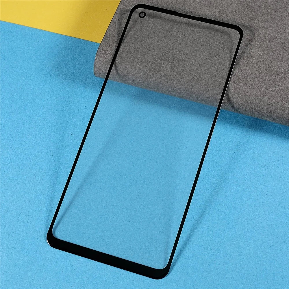 For Samsung Galaxy A21S A217 Screen Glass Lens + OCA Adhesive Replacement (without Logo) - 2