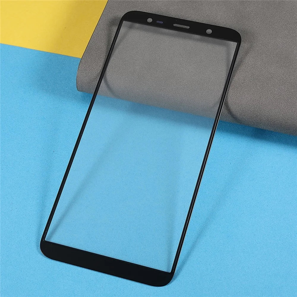 For Samsung Galaxy J8 (2018) J810 Screen Glass Lens + OCA Adhesive Replacement (without Logo) - 5