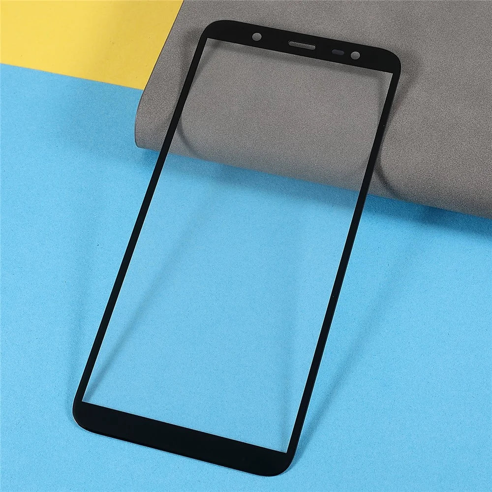 For Samsung Galaxy J8 (2018) J810 Front Screen Glass Lens Replacement Part (without logo) - 2