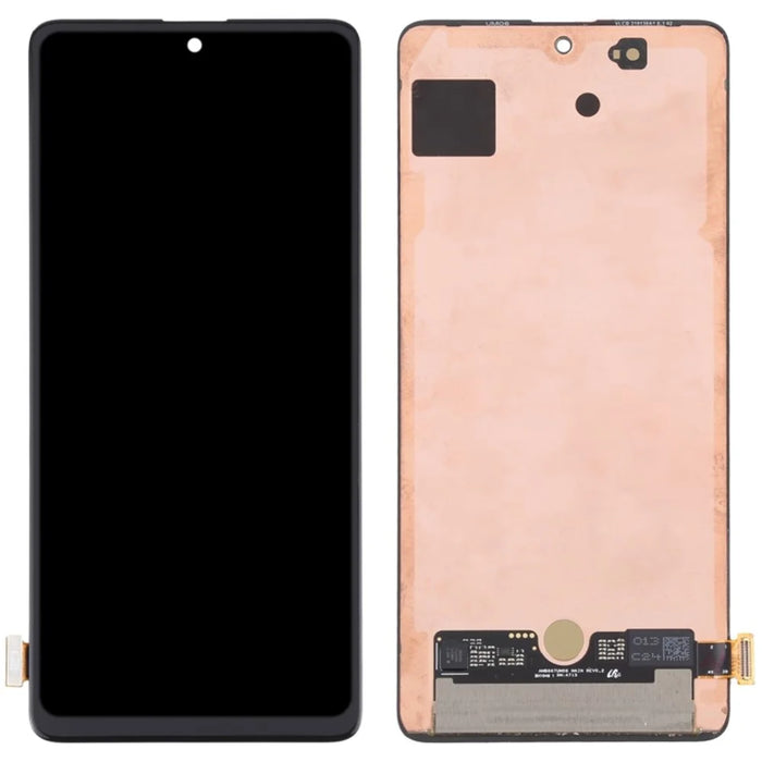 For Samsung Galaxy A71 4G SM-A715 Grade B AMOLED Screen and Digitizer Assembly Part Replacement (without Logo) - 1
