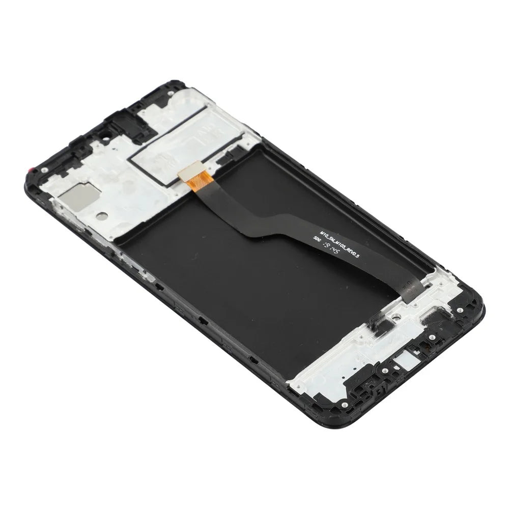 For Samsung Galaxy A10 A105 Grade C LCD Screen and Digitizer Assembly + Frame Replacement Part (without Logo) - 4