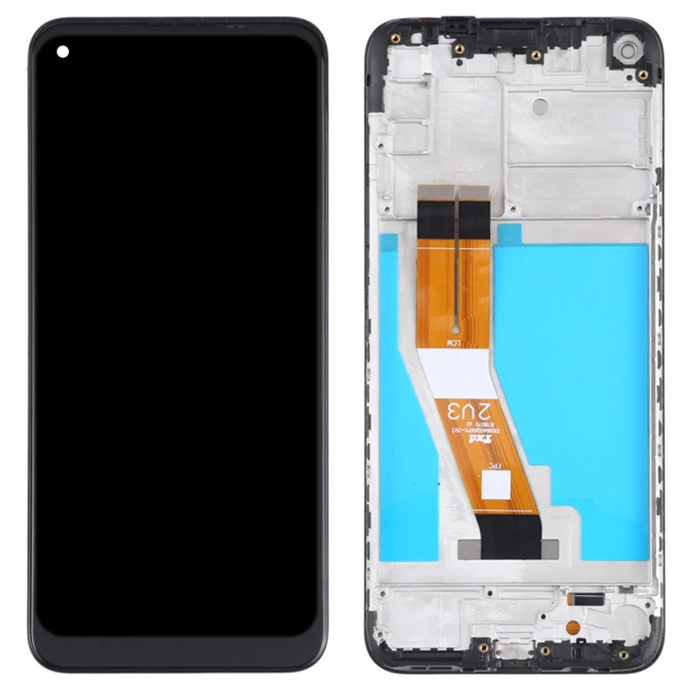 For Samsung Galaxy M11 M115 Grade S LCD Screen and Digitizer Assembly + Frame Part (without Logo) - 1