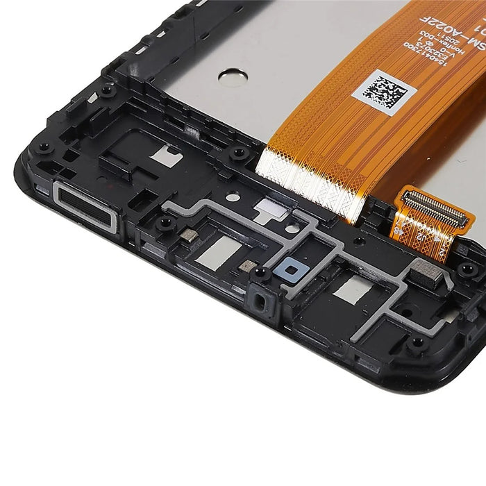 For Samsung Galaxy A02 A022 Grade C LCD Screen and Digitizer Assembly + Frame Replacement Part (without Logo) - 7