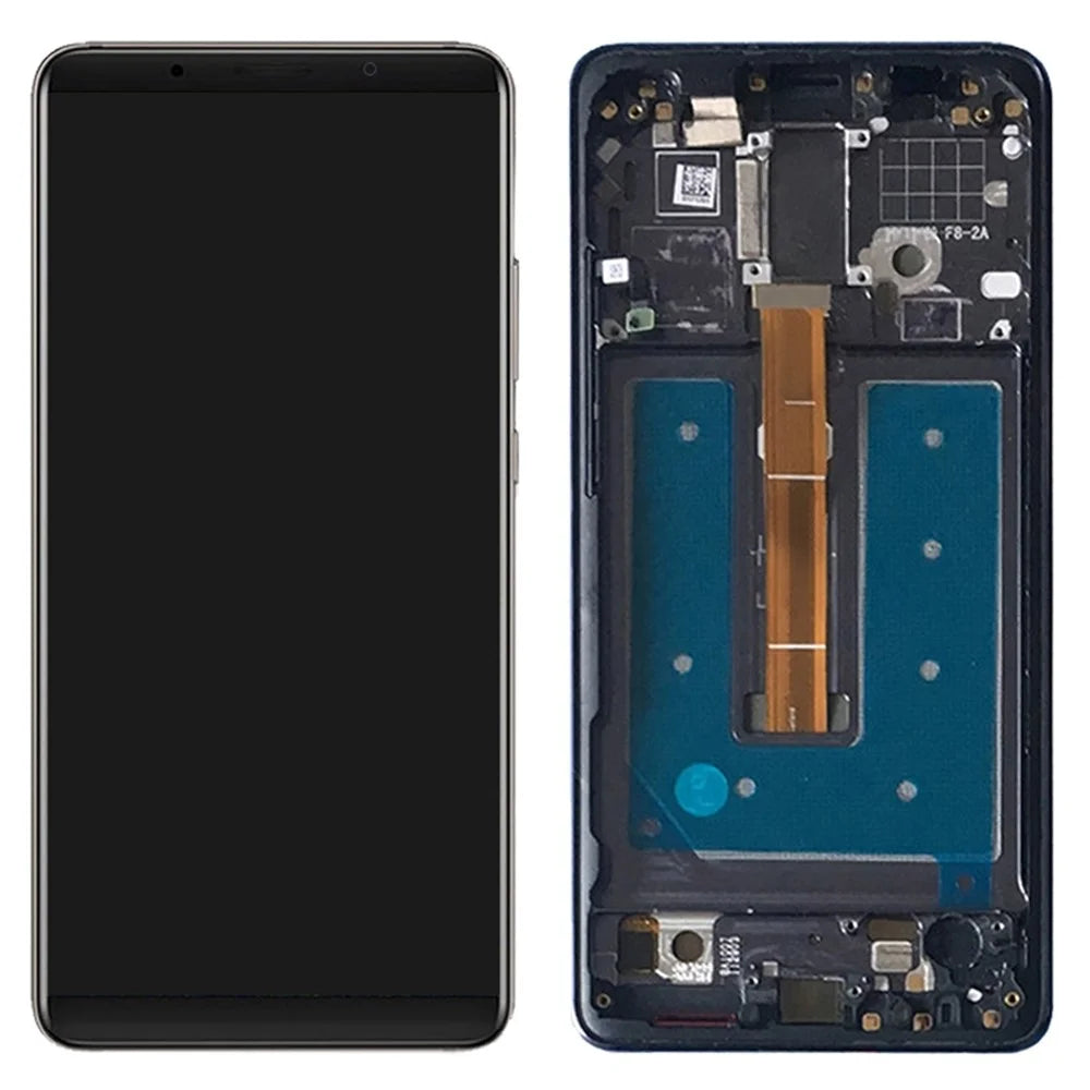 For Huawei Mate 10 Pro Grade C OLED Screen and Digitizer Assembly + Frame Replacement Part (without Logo) - Black - 1