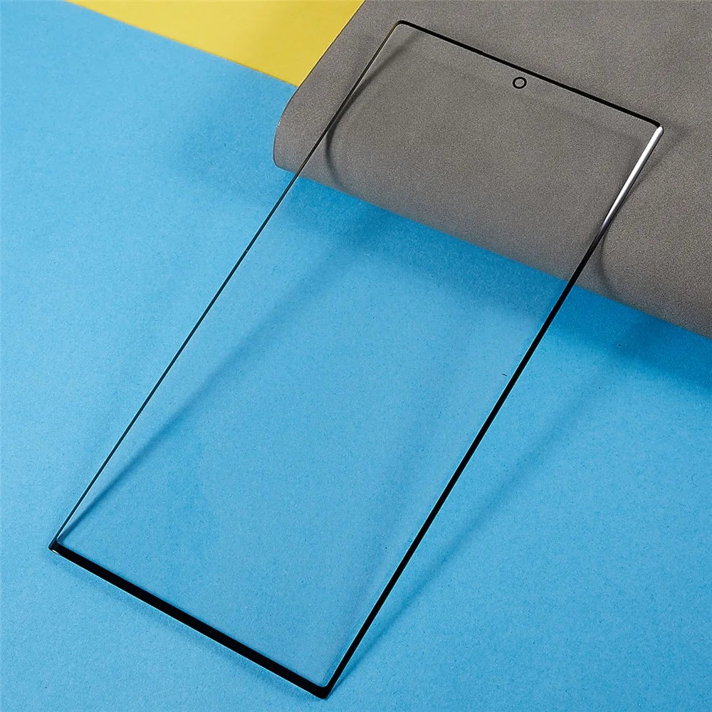 For Samsung Galaxy S22 Ultra 5G S908 Grade C Front Screen Glass Lens Replacement Part Mobile Phone Accessories (without Logo) - 2