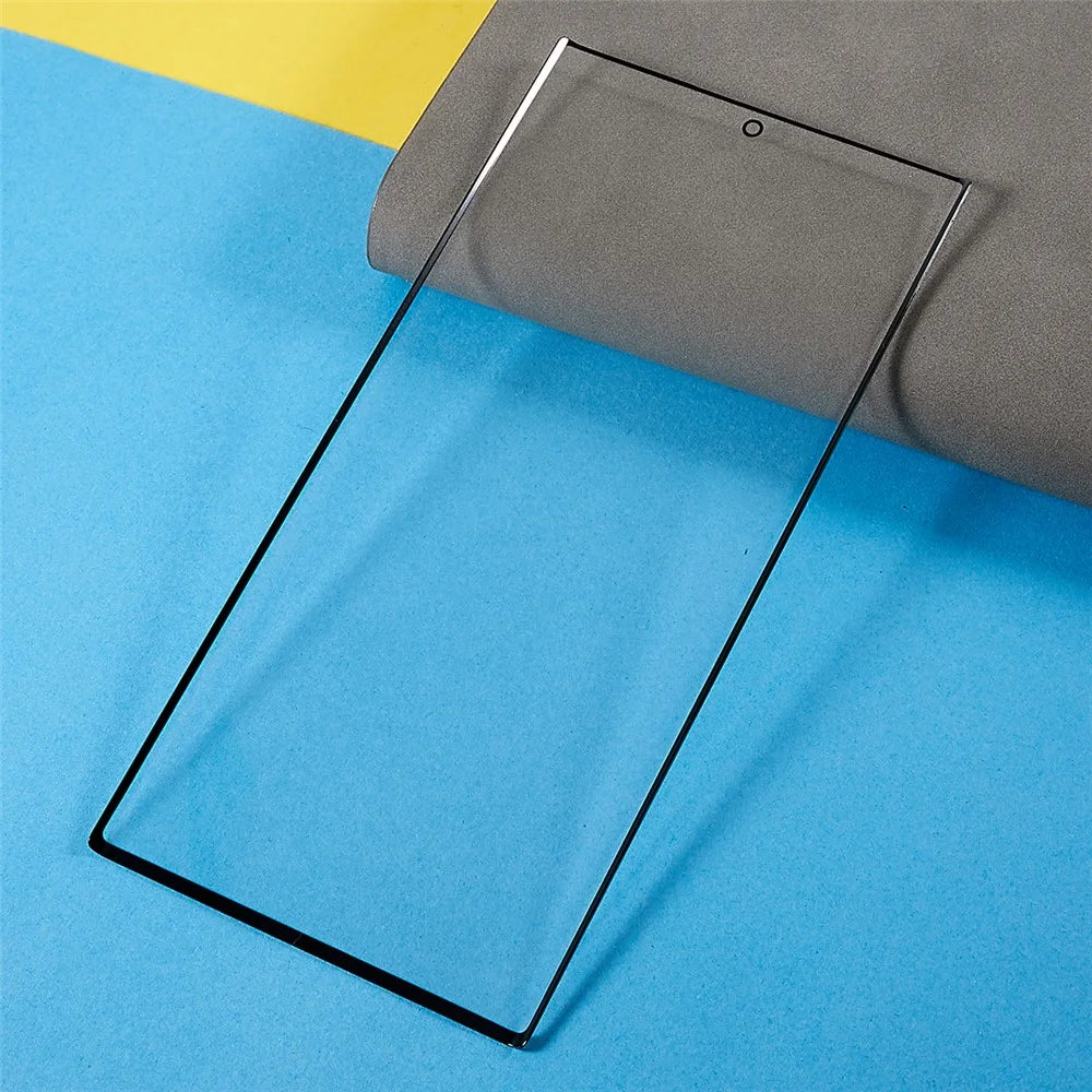 For Samsung Galaxy S22 Ultra 5G S908 Grade C Front Screen Glass Lens Replacement Part Mobile Phone Accessories (without Logo) - 5