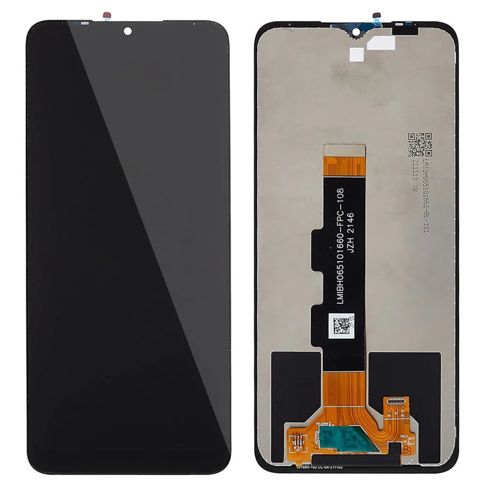 For T-Mobile REVVL V 6.52" Grade S LCD Screen and Digitizer Assembly Replacement Part (without Logo) - 1
