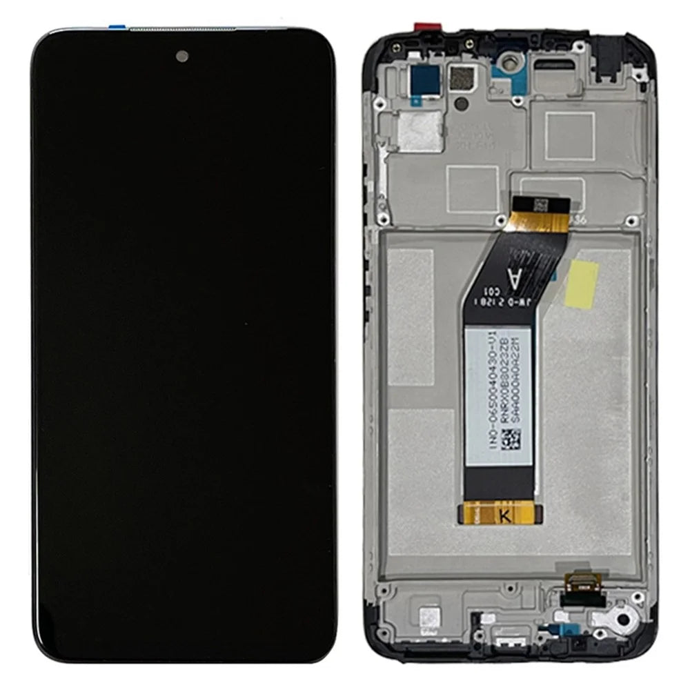 For Xiaomi Redmi Note 11 4G (MediaTek) 21121119SC Grade S OEM LCD Screen and Digitizer Assembly + Frame Replace Part (without Logo) - 1