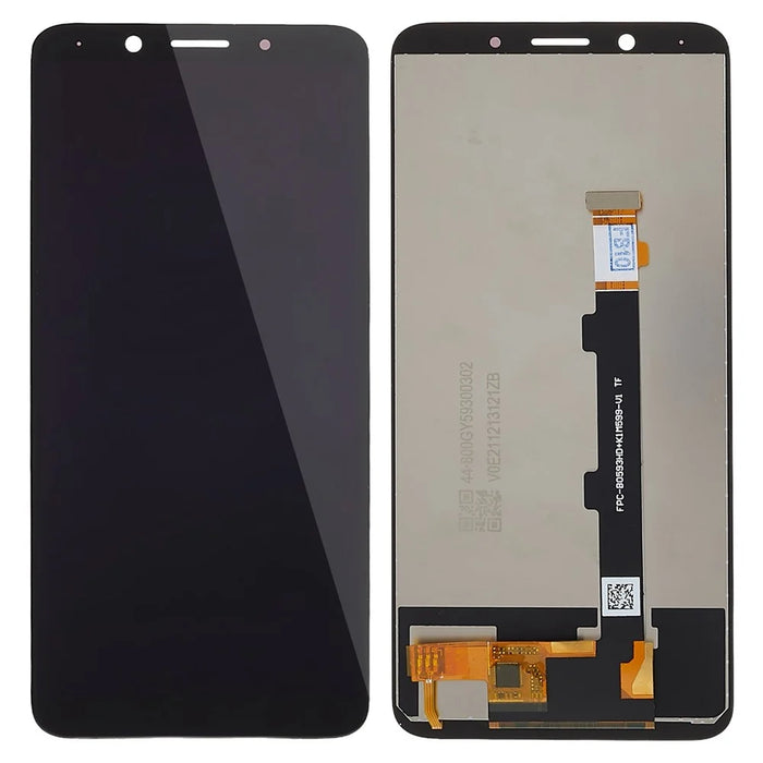 For Oppo A73/F5 Grade C LCD Screen and Digitizer Assembly Replacement Part (without Logo) - Black - 1