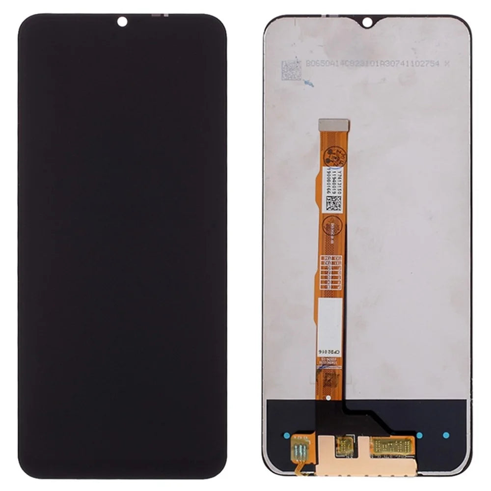 For vivo Y20 / Y20s / Y20i / Y12s / Y20s [G] Grade C LCD Screen and Digitizer Assembly Replacement Part (without Logo) - Black - 1