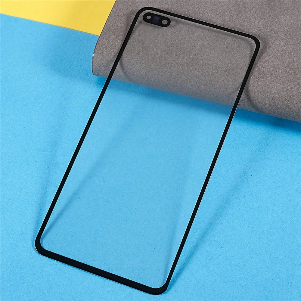 For Huawei P40 Grade C Screen Glass Lens + OCA Adhesive Replacement (without Logo) - 2