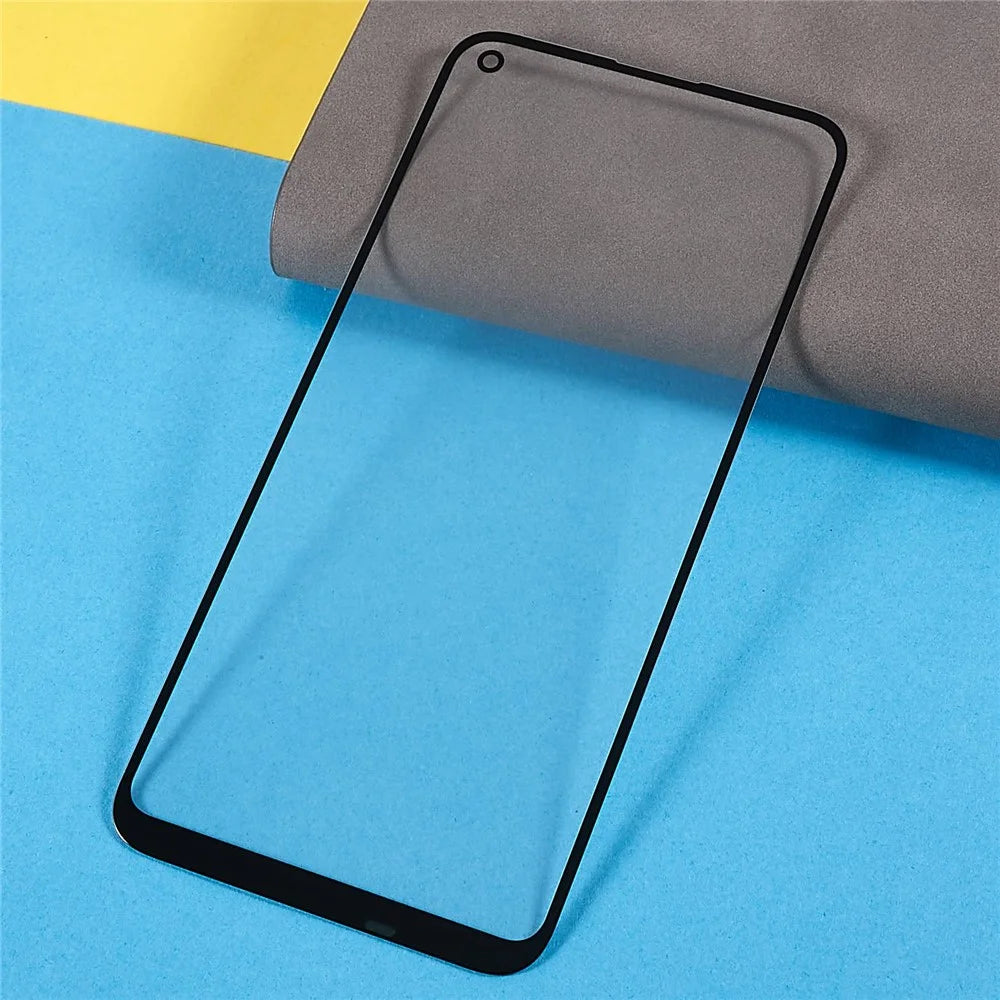 For Huawei P40 lite E/Y7p 2020 Grade C Screen Glass Lens + OCA Adhesive Replacement (without Logo) - 2