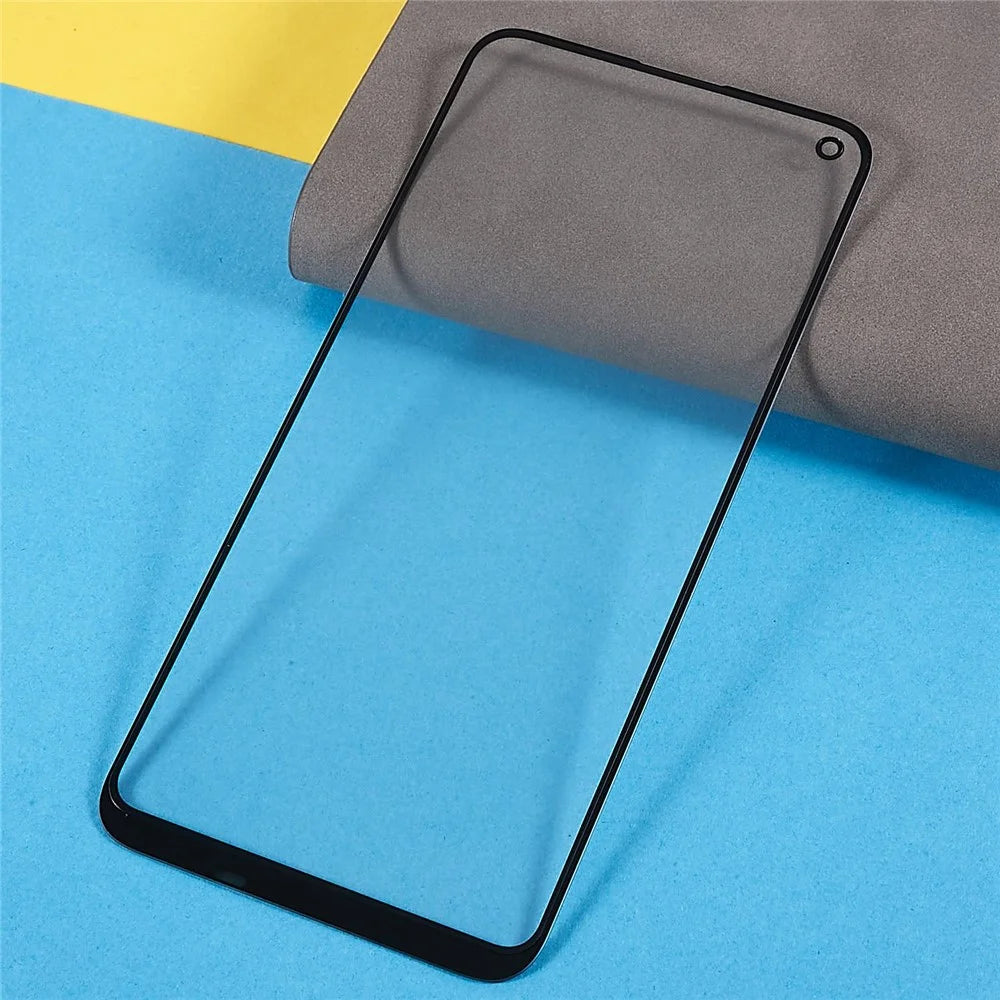 For Huawei P40 lite E/Y7p 2020 Grade C Screen Glass Lens + OCA Adhesive Replacement (without Logo) - 5