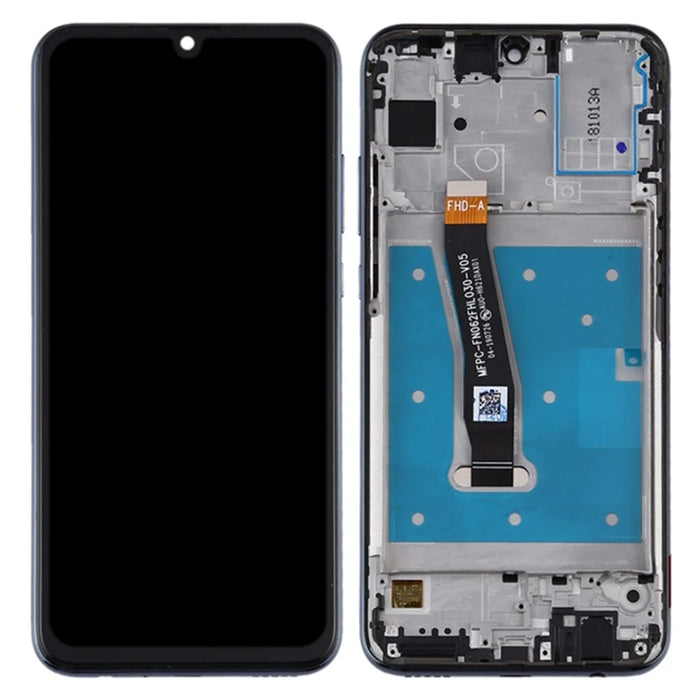 For Huawei Honor 10 Lite Grade C LCD Screen and Digitizer Assembly + Frame Phone Replacement Part (COG Workmanship) (without Logo) - Black - 1