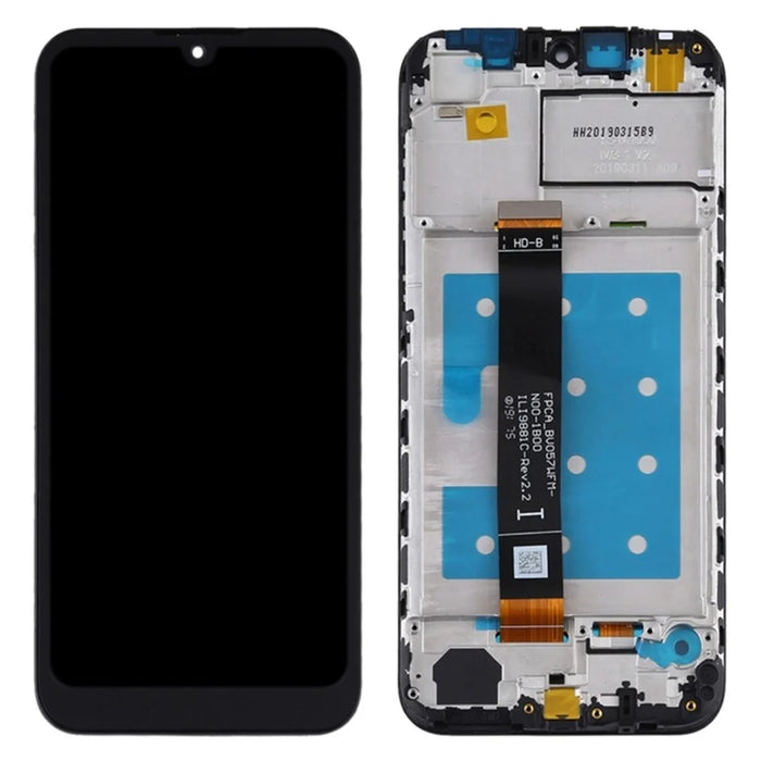 For Huawei Y5 (2019) Grade C LCD Screen and Digitizer Assembly + Frame Phone Replacement Part (without Logo) - 1