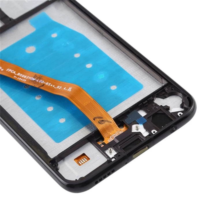 For Huawei Mate 20 Lite Grade C LCD Screen and Digitizer Assembly + Frame Cellphone Replacement Part (without Logo) - Black - 3
