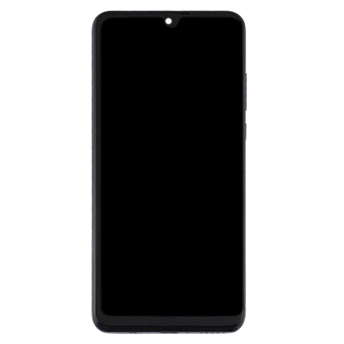 For Huawei P30 Lite (48MP Camera) Grade C LCD Screen and Digitizer Assembly + Frame Replacement Part (without Logo) - Black - 4