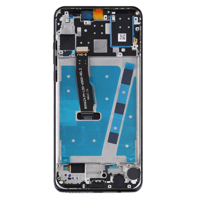 For Huawei P30 Lite (48MP Camera) Grade C LCD Screen and Digitizer Assembly + Frame Replacement Part (without Logo) - Black - 5
