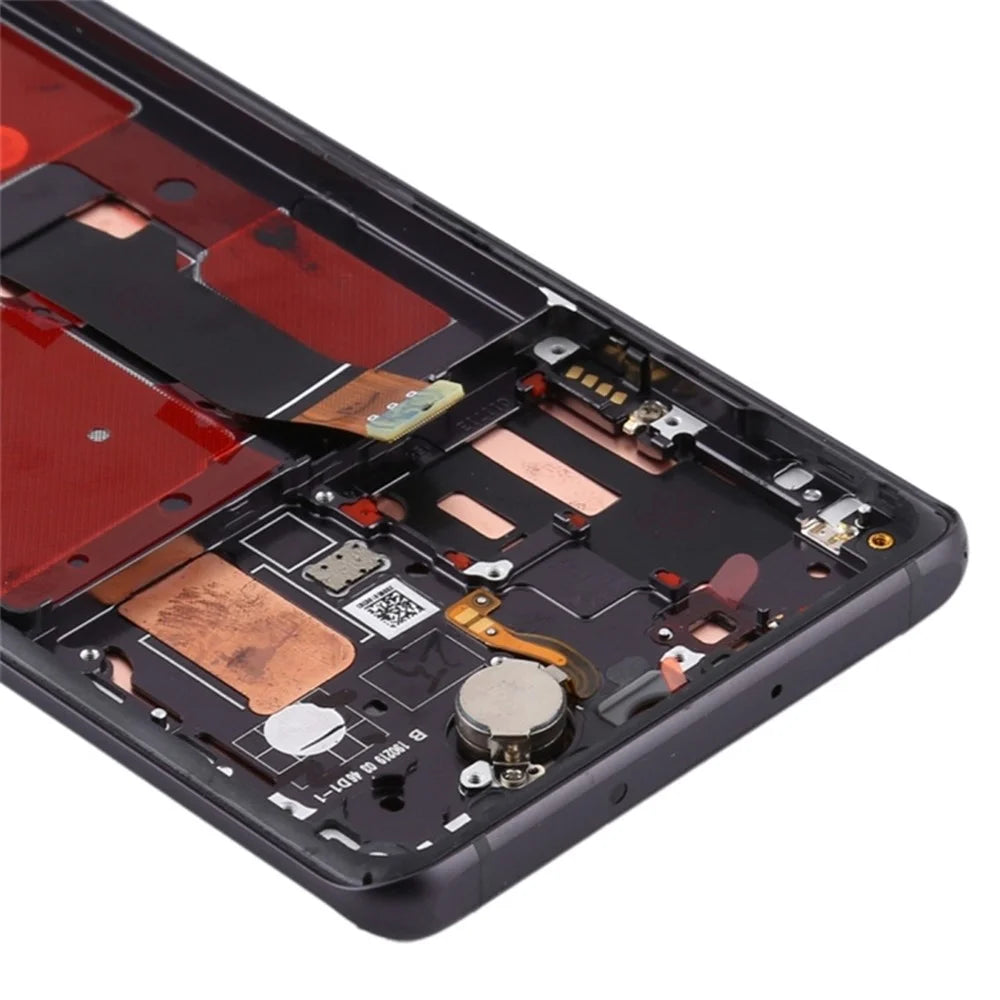 For Huawei P30 Pro Grade C OLED Screen and Digitizer Assembly + Frame Replacement Part (without Logo) - Black - 2