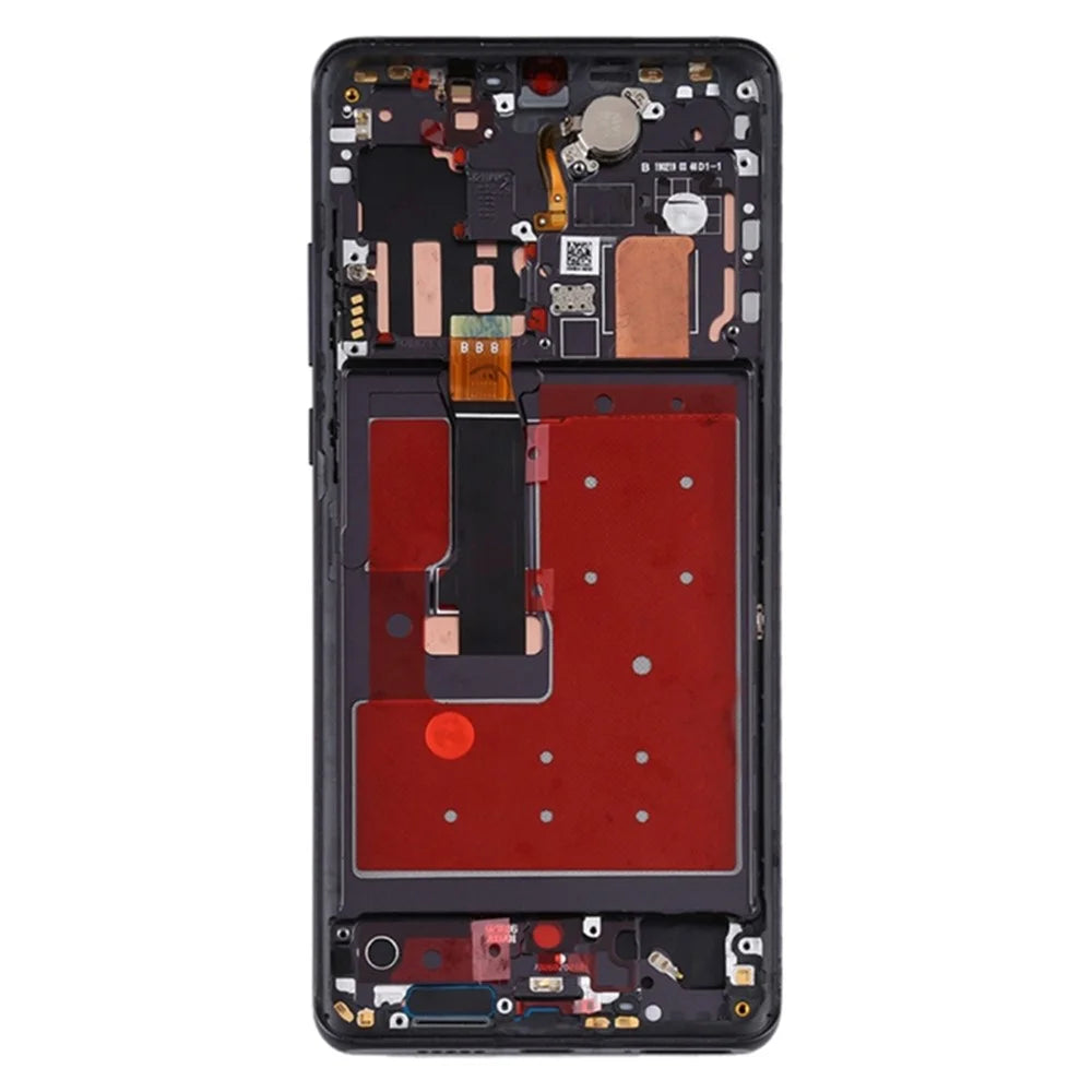 For Huawei P30 Pro Grade C OLED Screen and Digitizer Assembly + Frame Replacement Part (without Logo) - Black - 5
