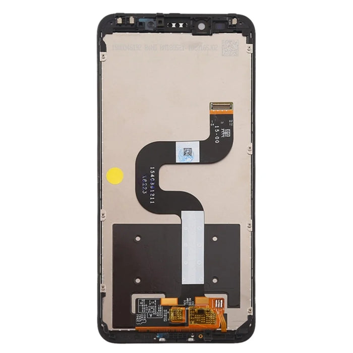 For Xiaomi Mi A2/Mi 6X (China) Grade C LCD Screen and Digitizer Assembly + Frame Replacement Part (without Logo) - Black - 3