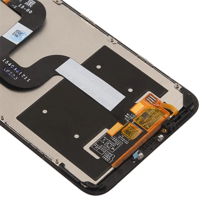 For Xiaomi Mi A2/Mi 6X (China) Grade C LCD Screen and Digitizer Assembly + Frame Replacement Part (without Logo) - Black - 5