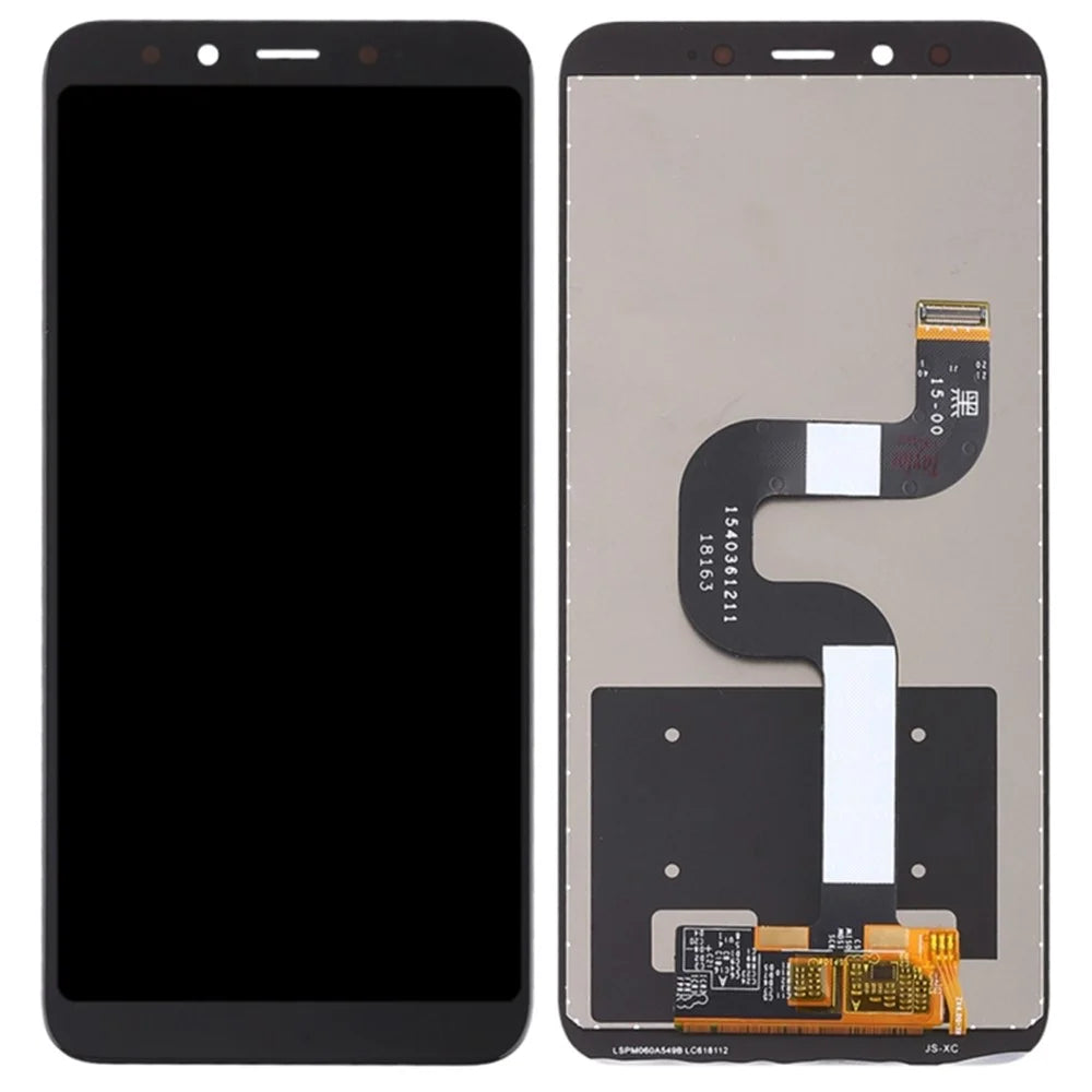 For Xiaomi Mi A2/Mi 6X (China) Grade C LCD Screen and Digitizer Assembly Replacement Part (without Logo) - Black - 1