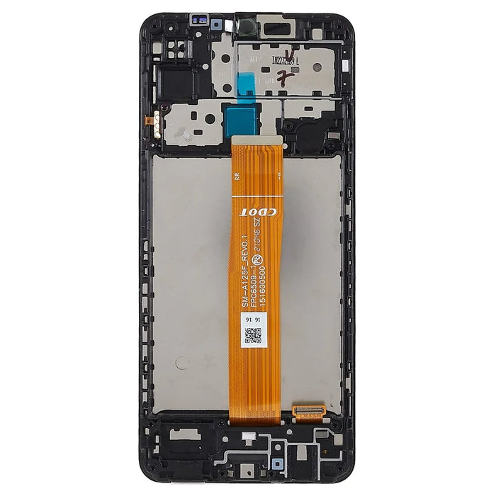For Samsung Galaxy M12 M127 Grade C LCD Screen and Digitizer Assembly + Frame Replacement Part (without Logo) - 3