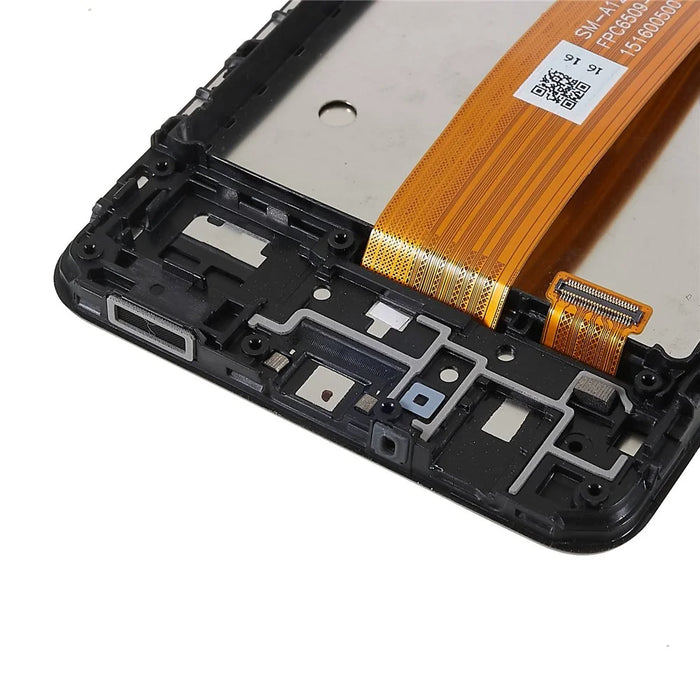 For Samsung Galaxy M12 M127 Grade C LCD Screen and Digitizer Assembly + Frame Replacement Part (without Logo) - 6