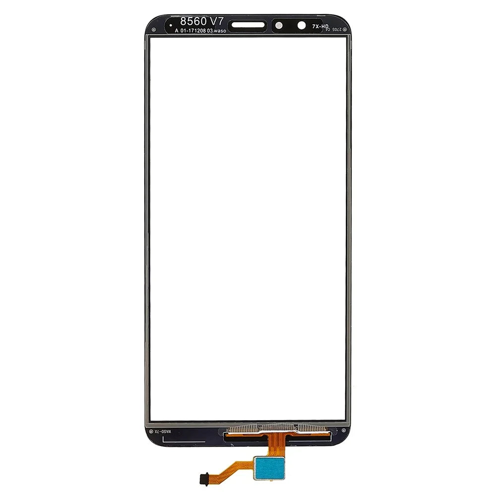 For Huawei Honor 7X Digitizer Touch Screen Glass Replacement Part (without Logo) - Black - 3
