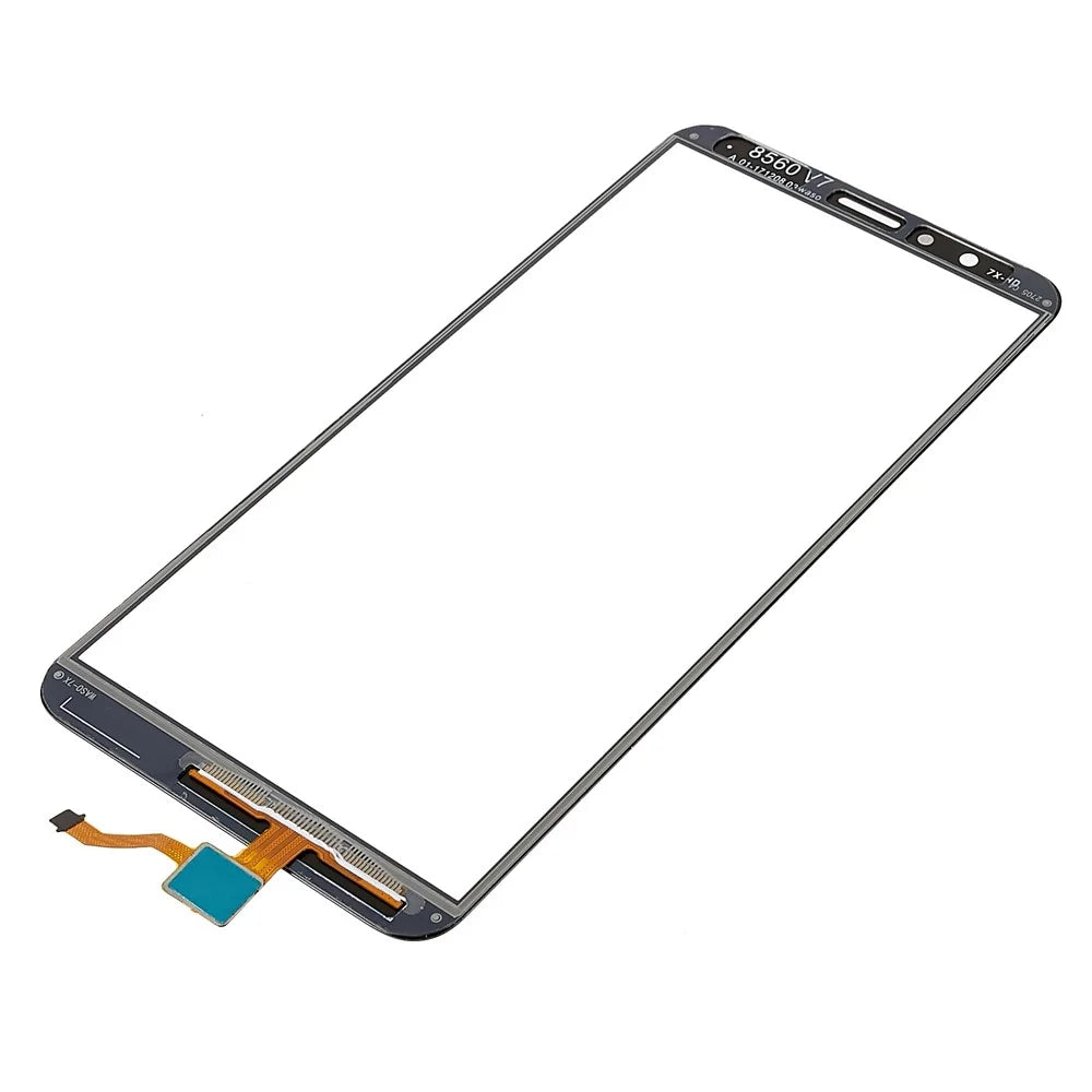 For Huawei Honor 7X Digitizer Touch Screen Glass Replacement Part (without Logo) - Black - 6