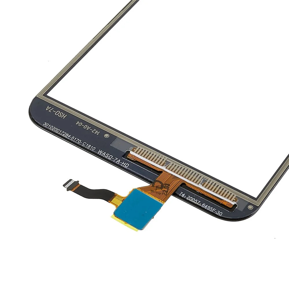 For Honor 7A (with Fingerprint Sensor)/Huawei Y6 (2018) Digitizer Touch Screen Glass Replacement Part (without Logo) - Black - 7