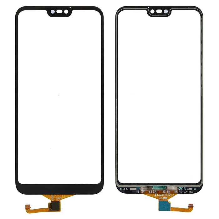 For Huawei P20 Lite (2018)/Nova 3e (China) Digitizer Touch Screen Glass Replacement Part (without Logo) - Black - 1
