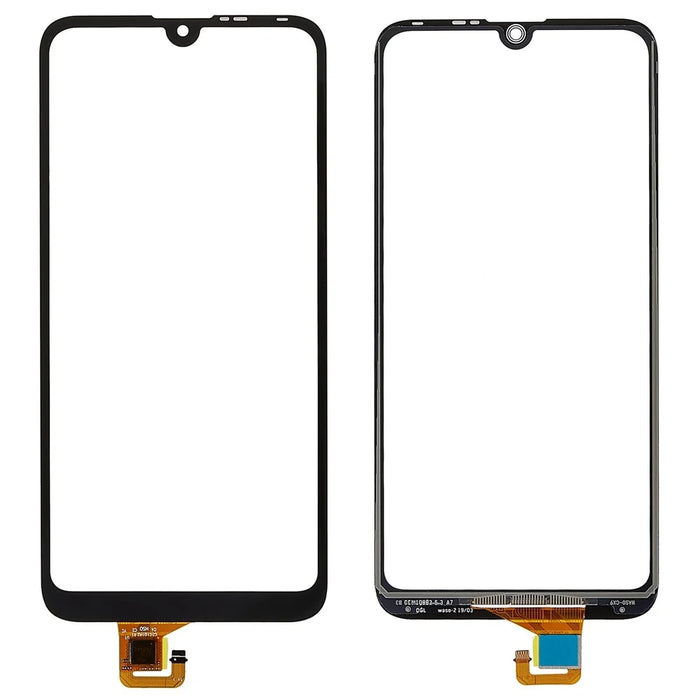 For Huawei Y7 (2019)/Enjoy 9 (11 Pin, 4+64BG Version) Digitizer Touch Screen Glass Replacement Part (without Logo) - Black - 1