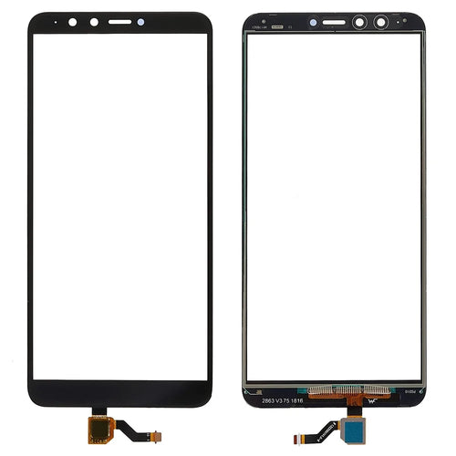 For Huawei Y9 (2018)/Enjoy 8 Plus (China) Digitizer Touch Screen Glass Replacement Part (without Logo) - Black - 1