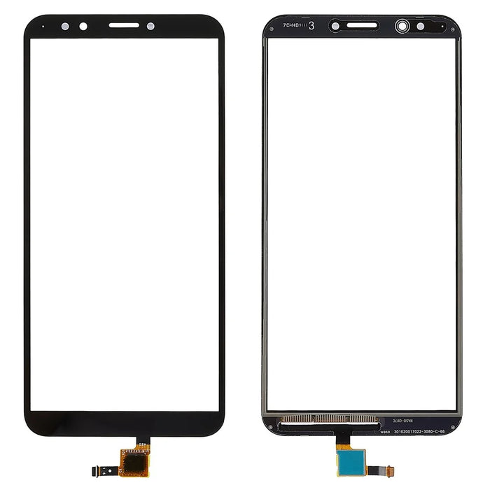 For Huawei Y7 (2018)/Honor 7C/Huawei Enjoy 8 (China) Digitizer Touch Screen Glass Replacement Part (without Logo) - Black - 1