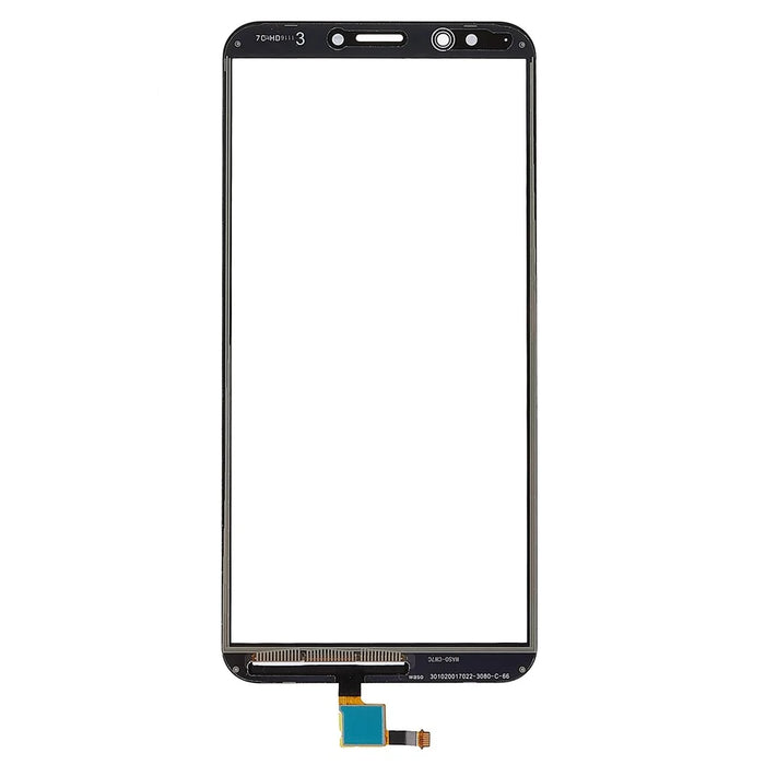 For Huawei Y7 (2018)/Honor 7C/Huawei Enjoy 8 (China) Digitizer Touch Screen Glass Replacement Part (without Logo) - Black - 3
