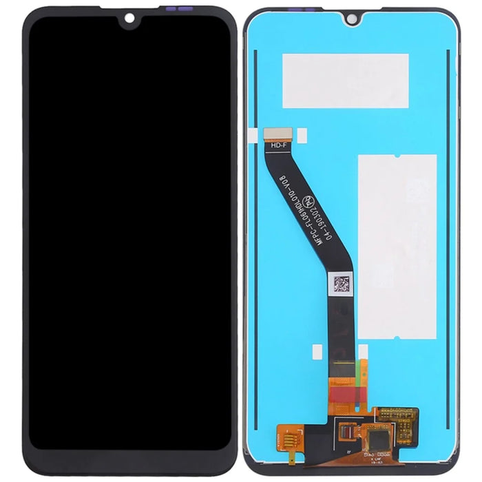 For Honor 8A Grade C LCD Screen and Digitizer Assembly Replacement Part (without Logo) - Black - 1