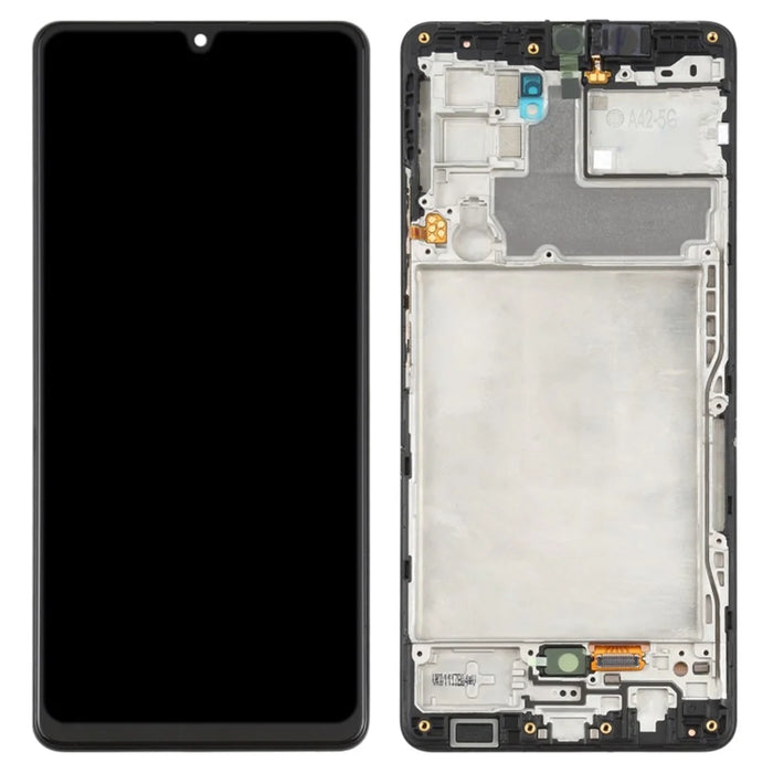 For Samsung Galaxy A42 5G A426 Grade S OEM AMOLED Screen and Digitizer Assembly + Frame Part (without Logo) - 1