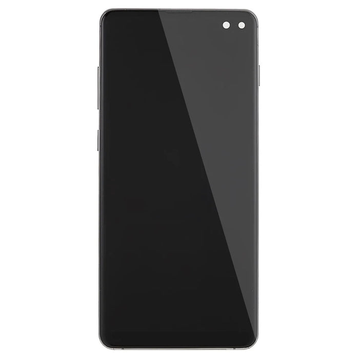 For Samsung Galaxy S10 Plus G975 LCD Screen and Digitizer Assembly + Frame Replacement Part (TFT Technology) (Grade C, without Logo) - Black - 2