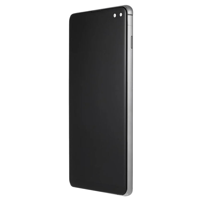 For Samsung Galaxy S10 Plus G975 LCD Screen and Digitizer Assembly + Frame Replacement Part (TFT Technology) (Grade C, without Logo) - Black - 3