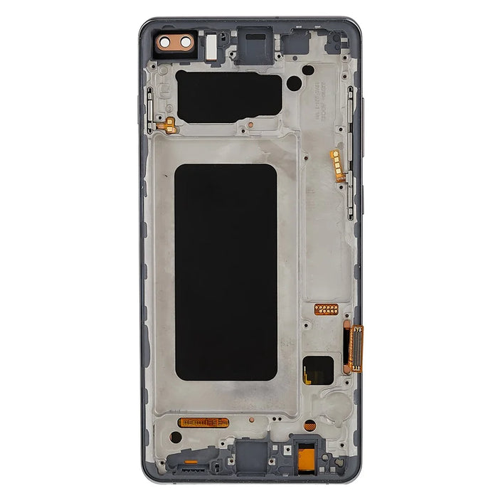 For Samsung Galaxy S10 Plus G975 LCD Screen and Digitizer Assembly + Frame Replacement Part (TFT Technology) (Grade C, without Logo) - Black - 4
