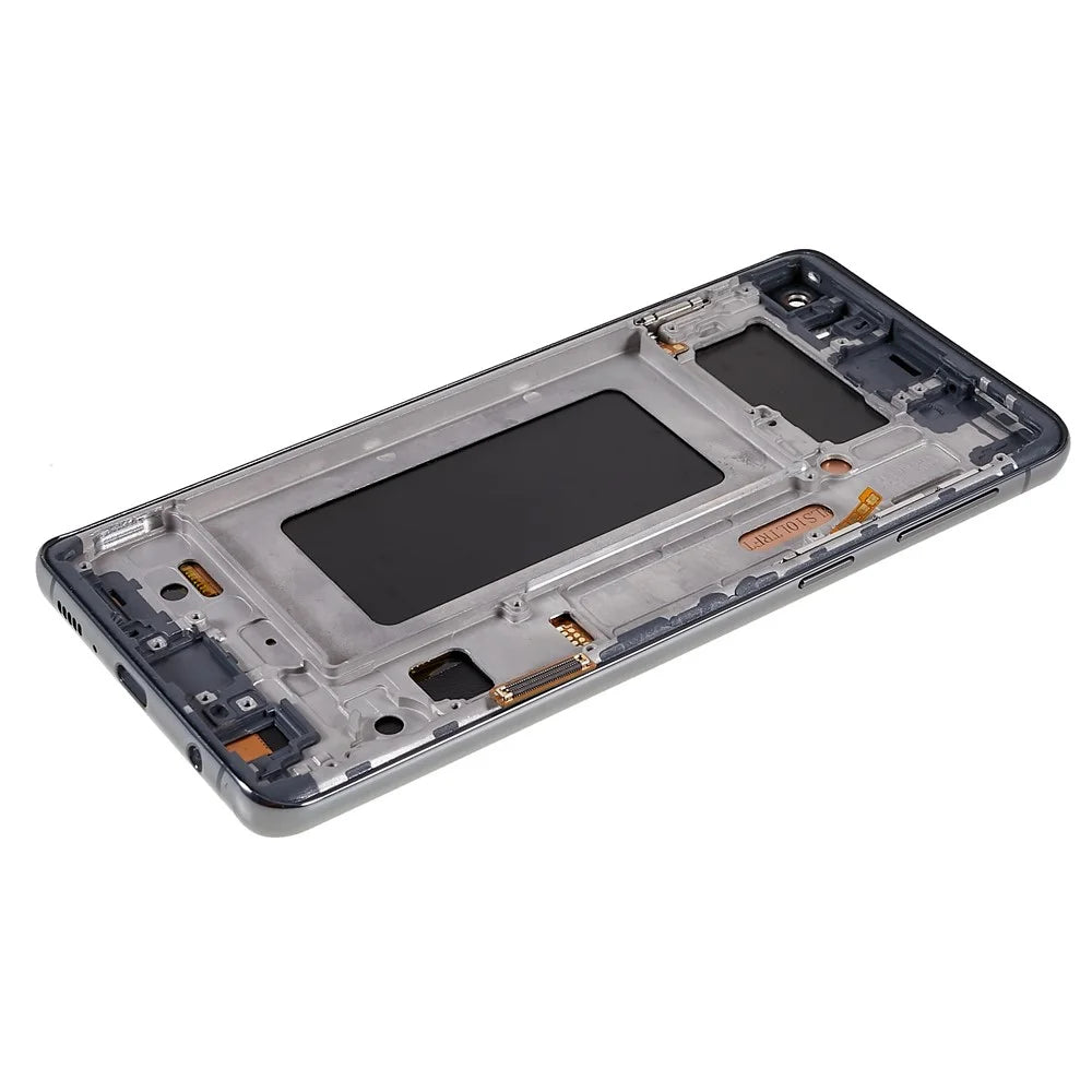 For Samsung Galaxy S10 G973 Grade C LCD Screen and Digitizer Assembly + Frame Replacement Part (TFT Technology) (without Logo) - Black - 7