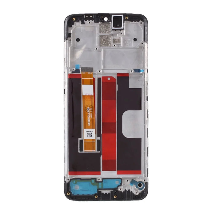 For Oppo A11/A5 (2020) Grade C LCD Screen and Digitizer Assembly + Frame Replacement Part (without Logo) - Black - 3
