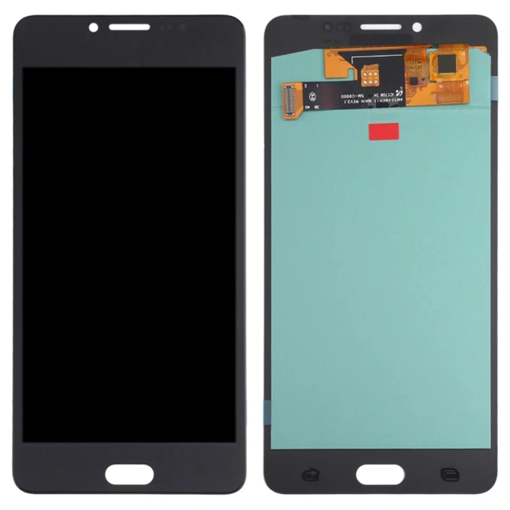 For Samsung Galaxy C9 Pro C900 Grade C OLED Screen and Digitizer Assembly Replacement - Black - 1